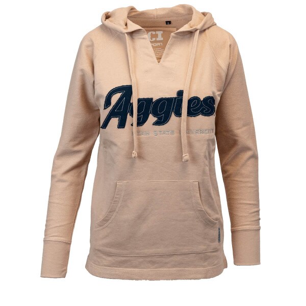 Utah State University Aggies Peach Hoodie Sweatshirt